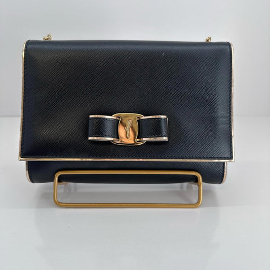 Salvatore Frragamo Vera Bow Crossbody Bag
