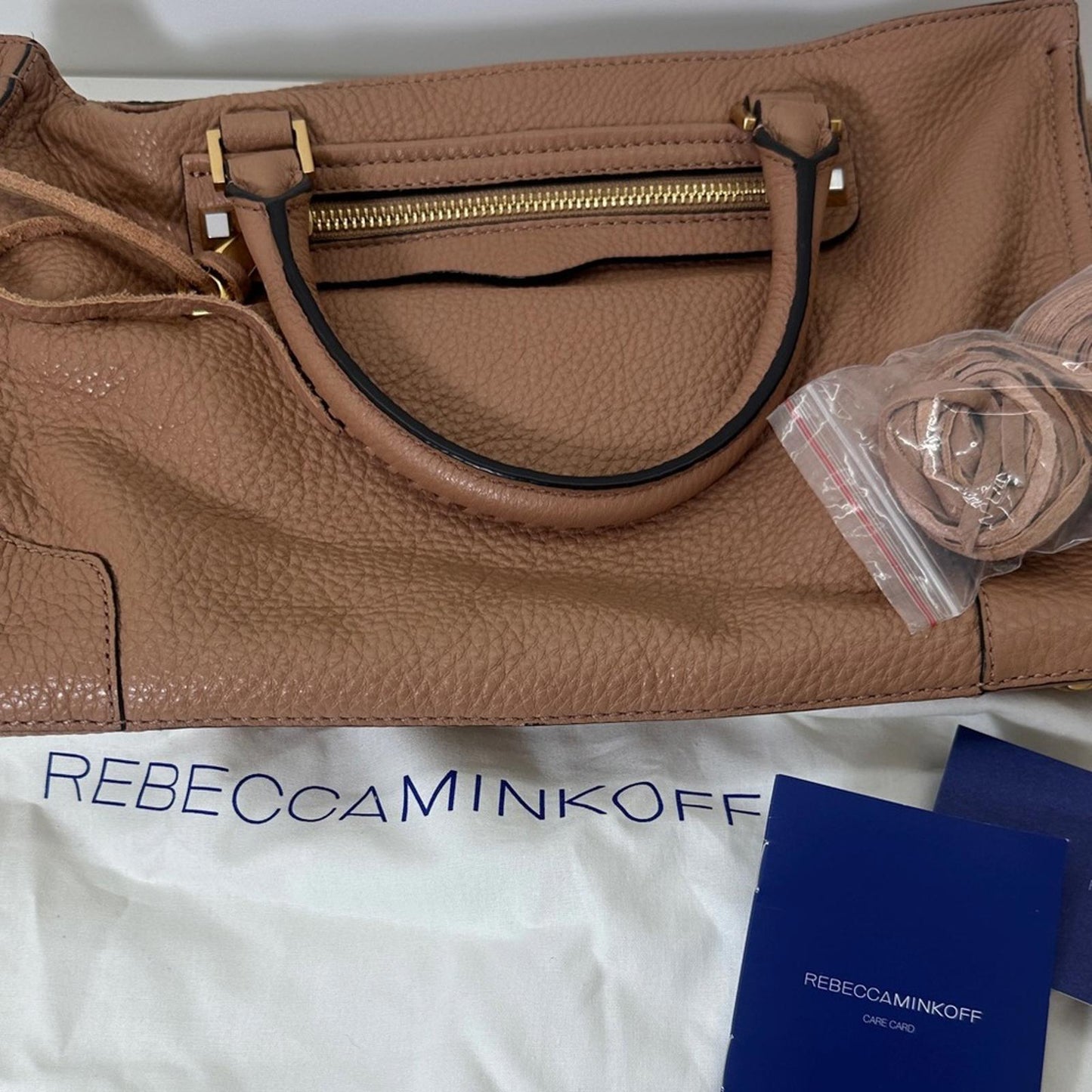 Rebecca Minkoff Tan Leather Satchel