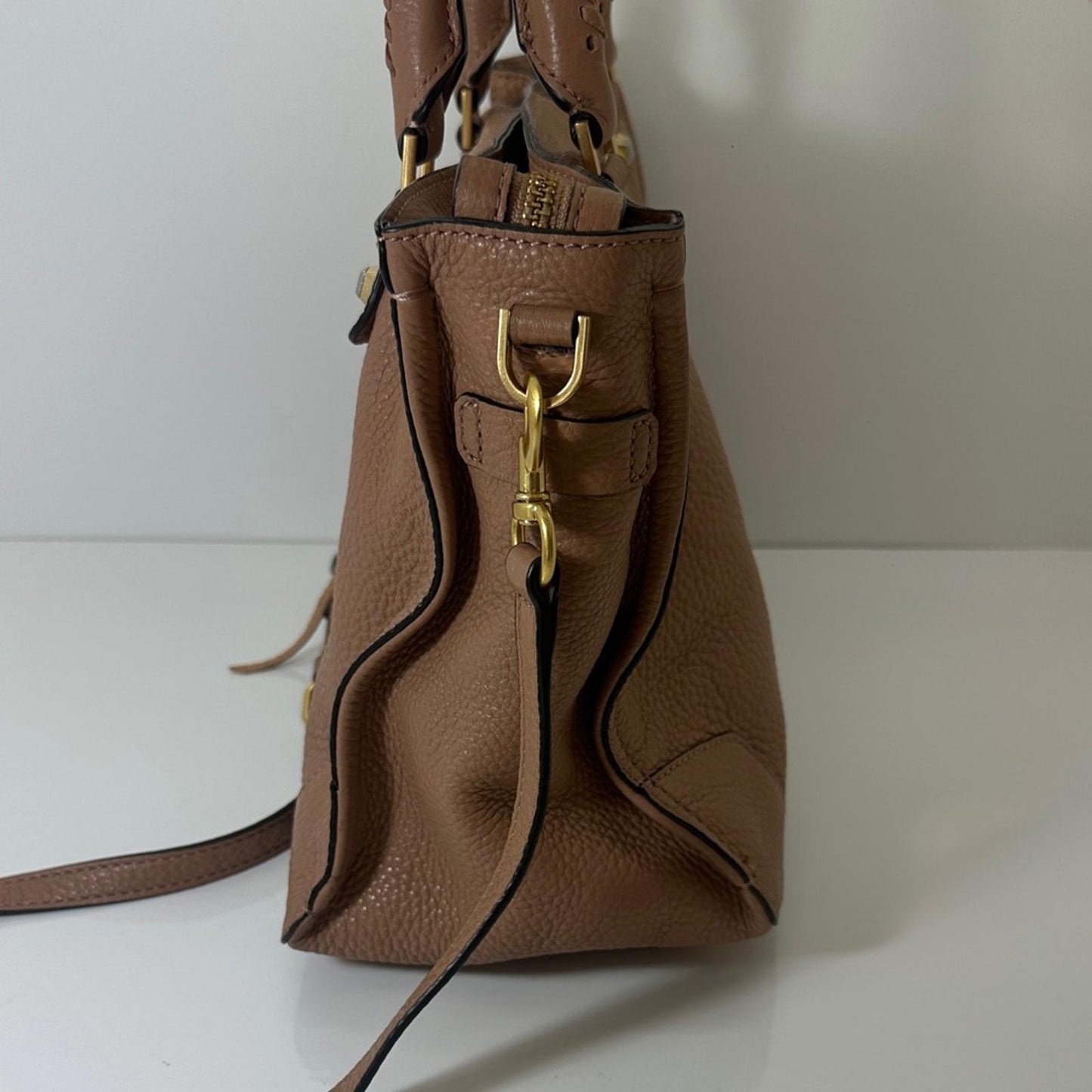 Rebecca Minkoff Tan Leather Satchel