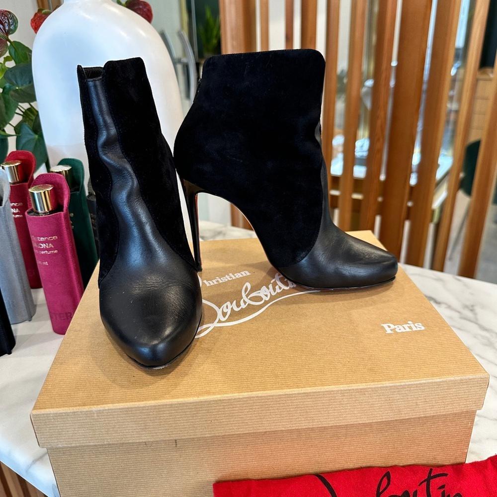 Christian Louboutin booties w/ box and dust bag
