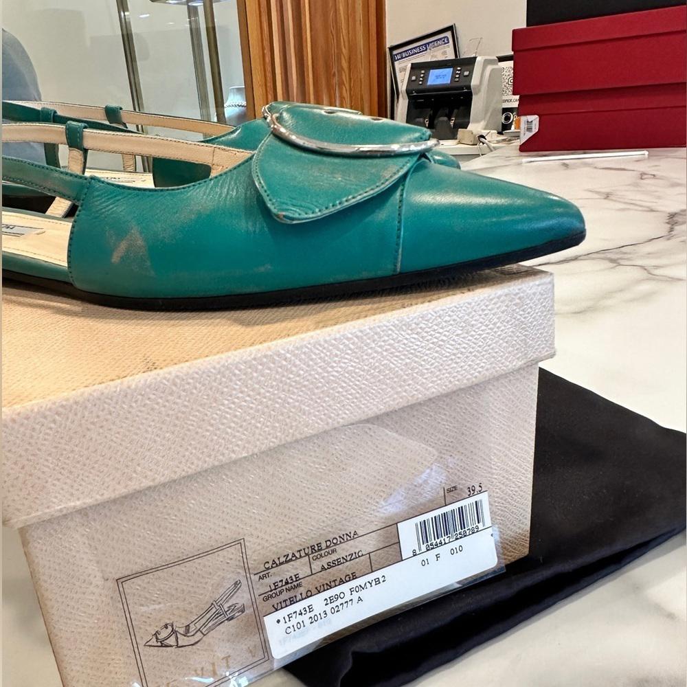 Prada Vitelo Vintage Look Shoes