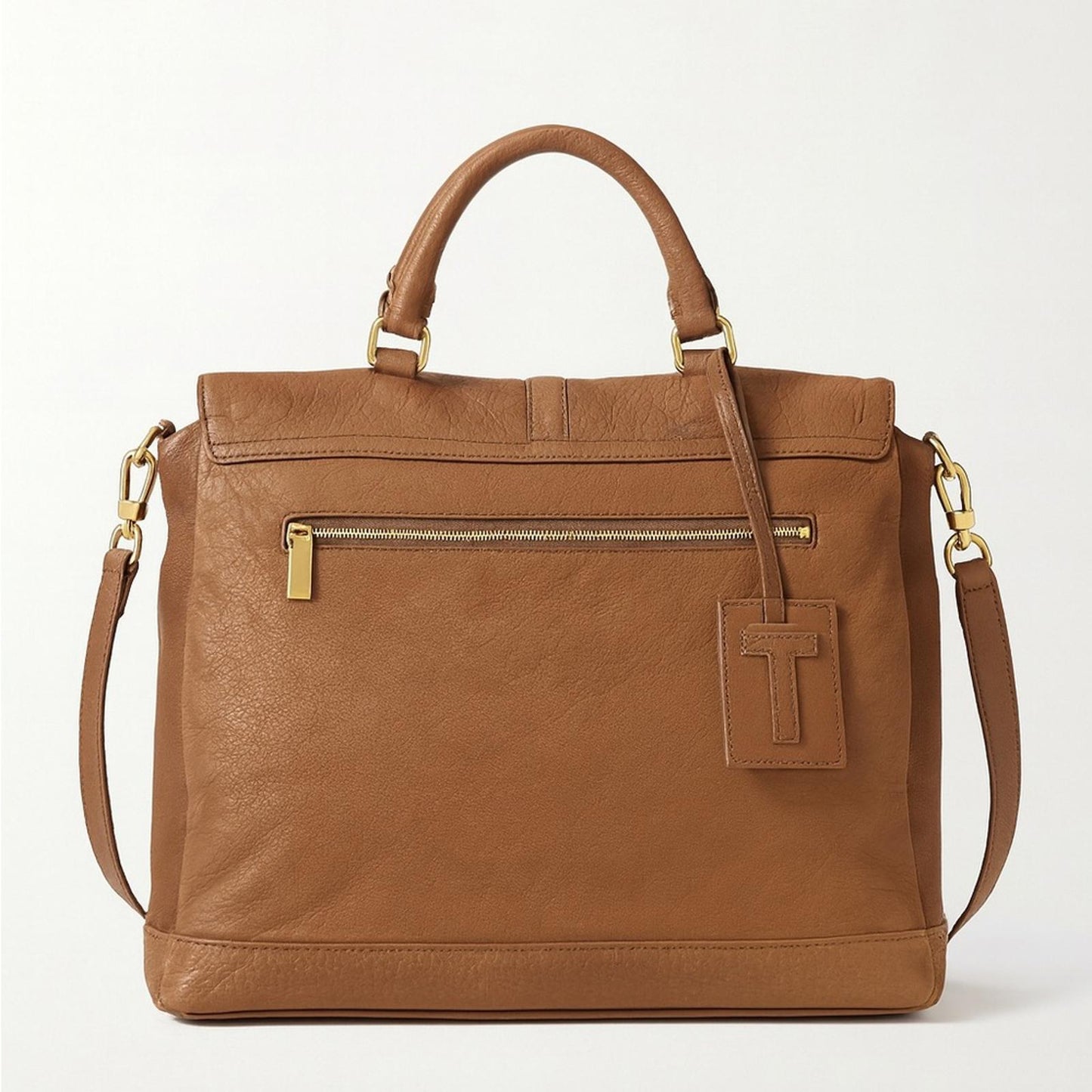 Tory Burch Tan Leather Satchel