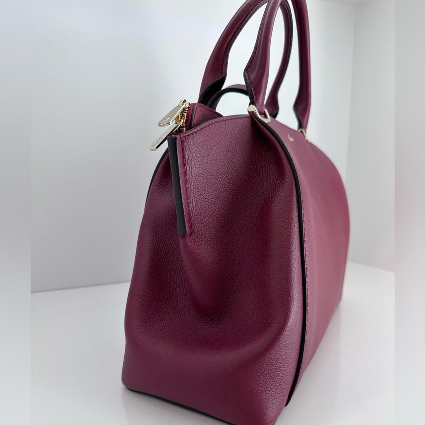 Cartier C de Cartier Burgundy Bag