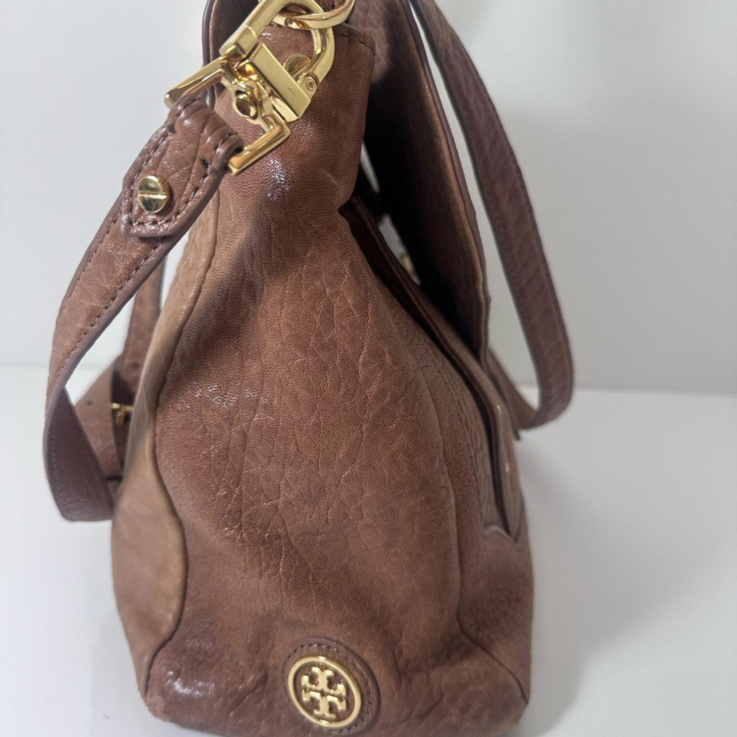 Tory Burch Tan Leather Satchel