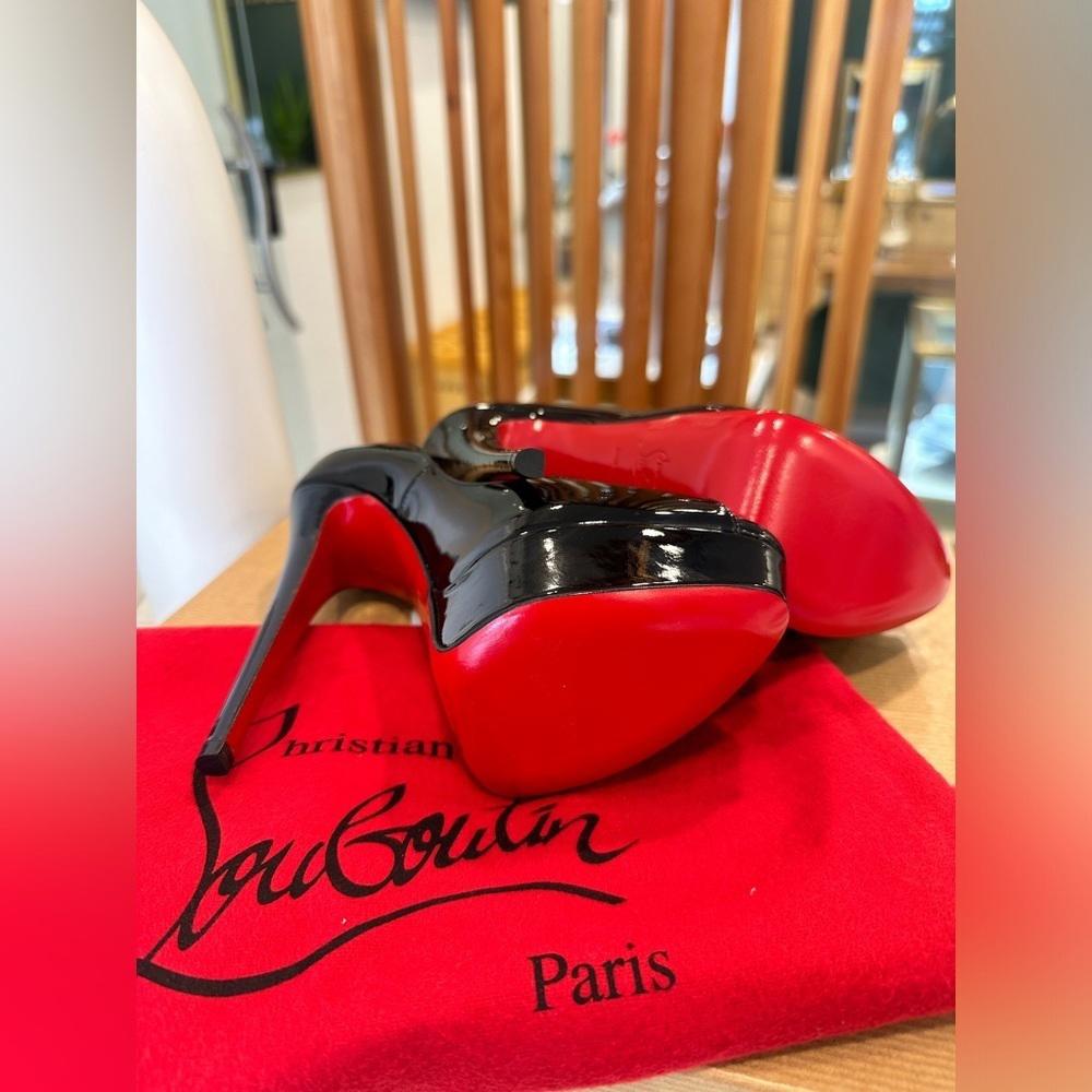 Christian Louboutin Lady Peep 150 Patent Leather