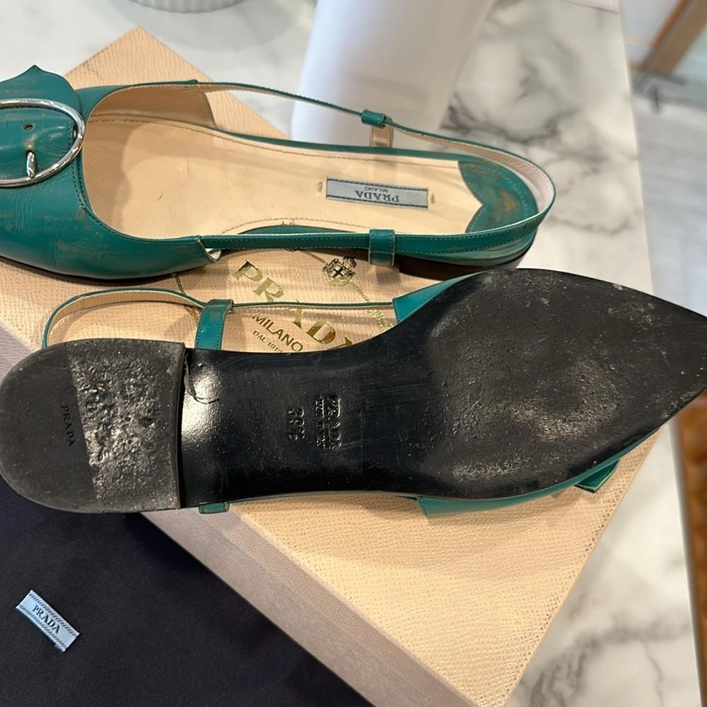 Prada Vitelo Vintage Look Shoes