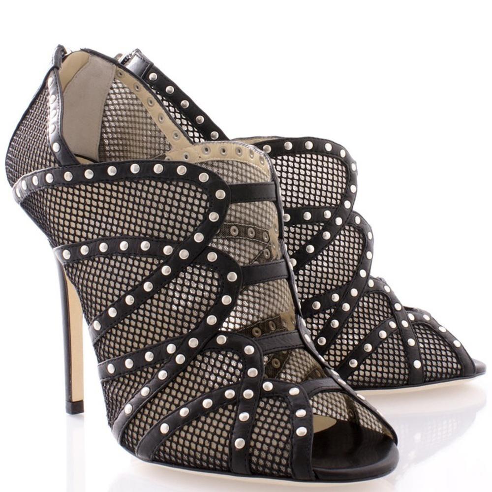 Jimmy Choo‎ Karina studs leather shoes