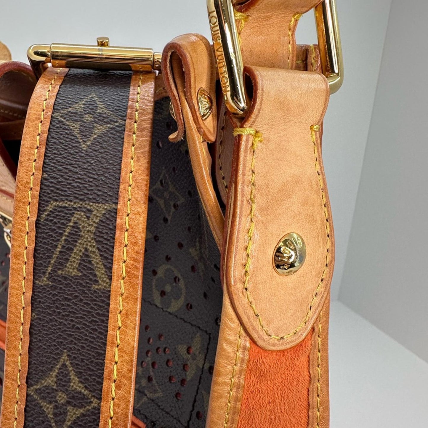 LOUIS VUITTON Musette Shoulder
Bag Monogram Perfo Leather