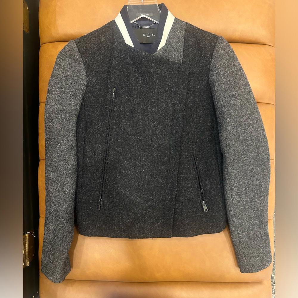 Paul Smith Black Wool Coat