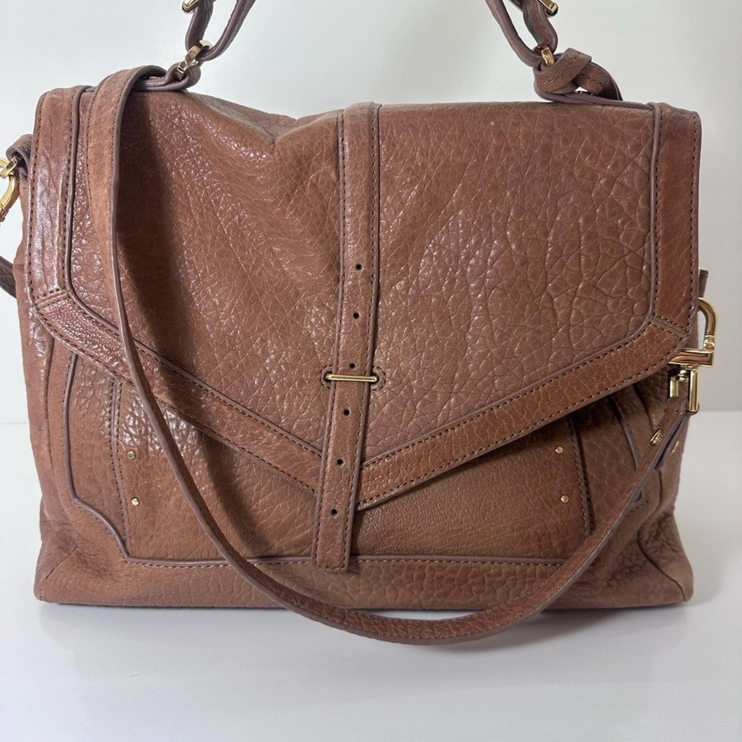 Tory Burch Tan Leather Satchel