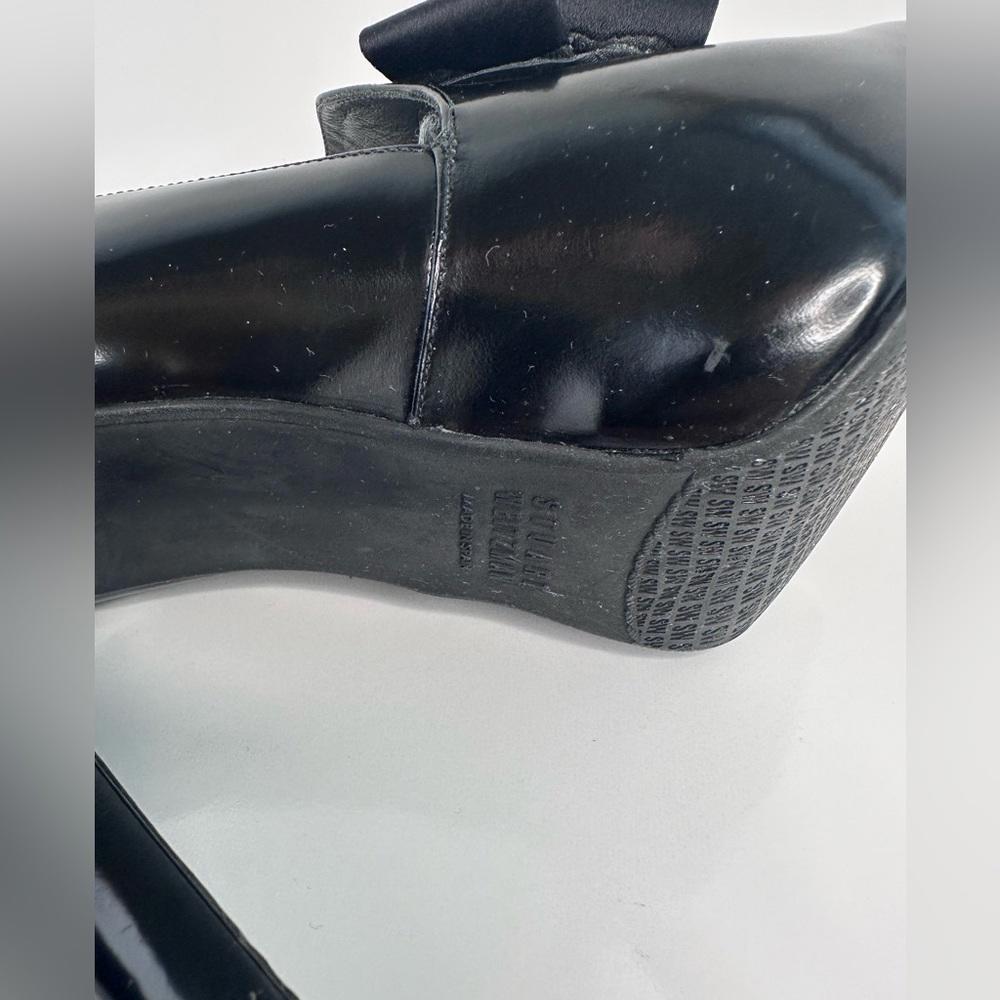 Stuart Weitzman vintage black bow Shoes