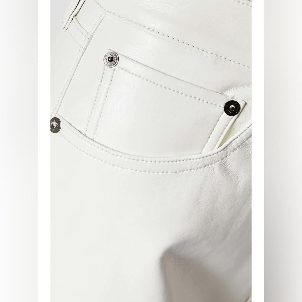 AGOLDIE Faux Leather Pants