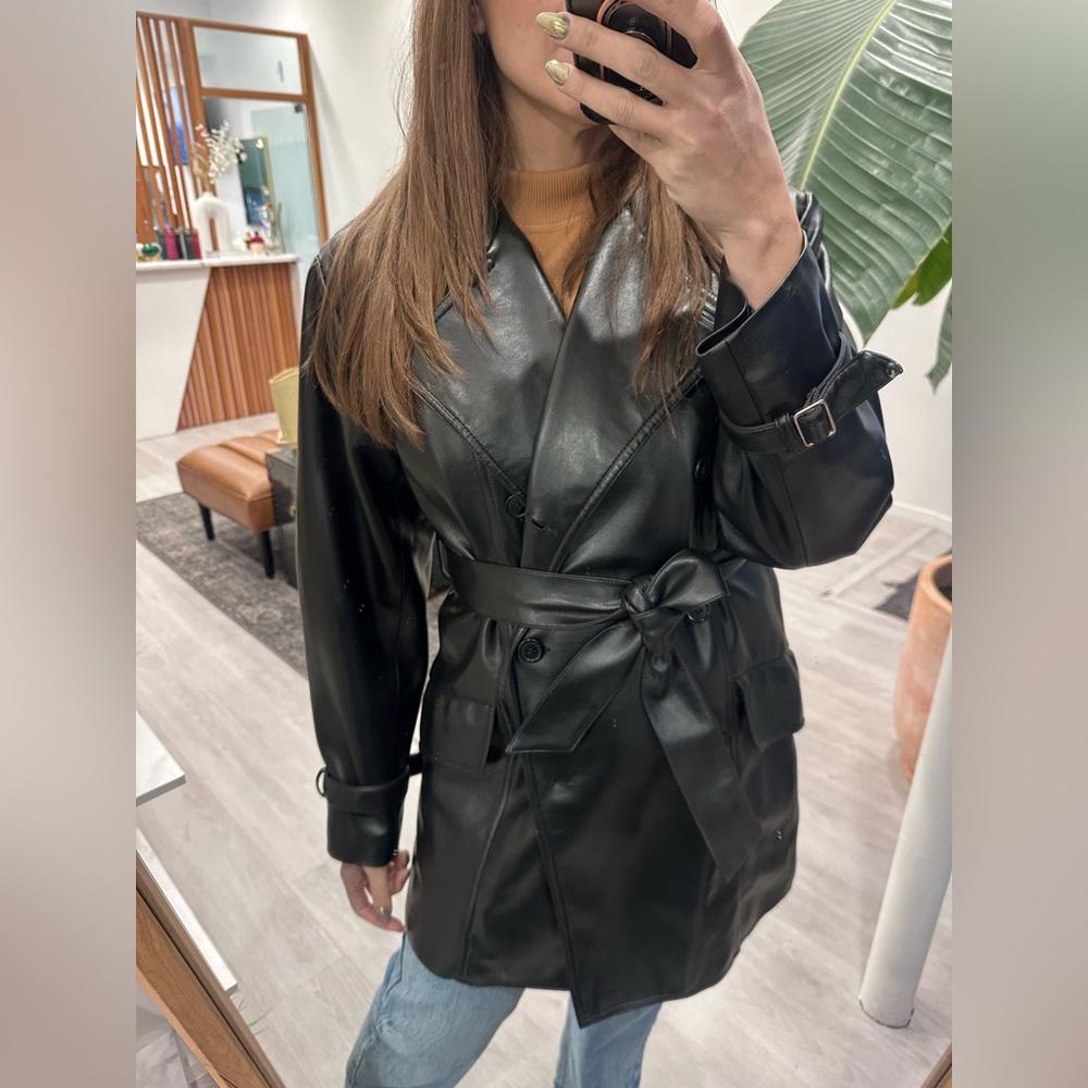 Daniel Hechter faux Leather Coat