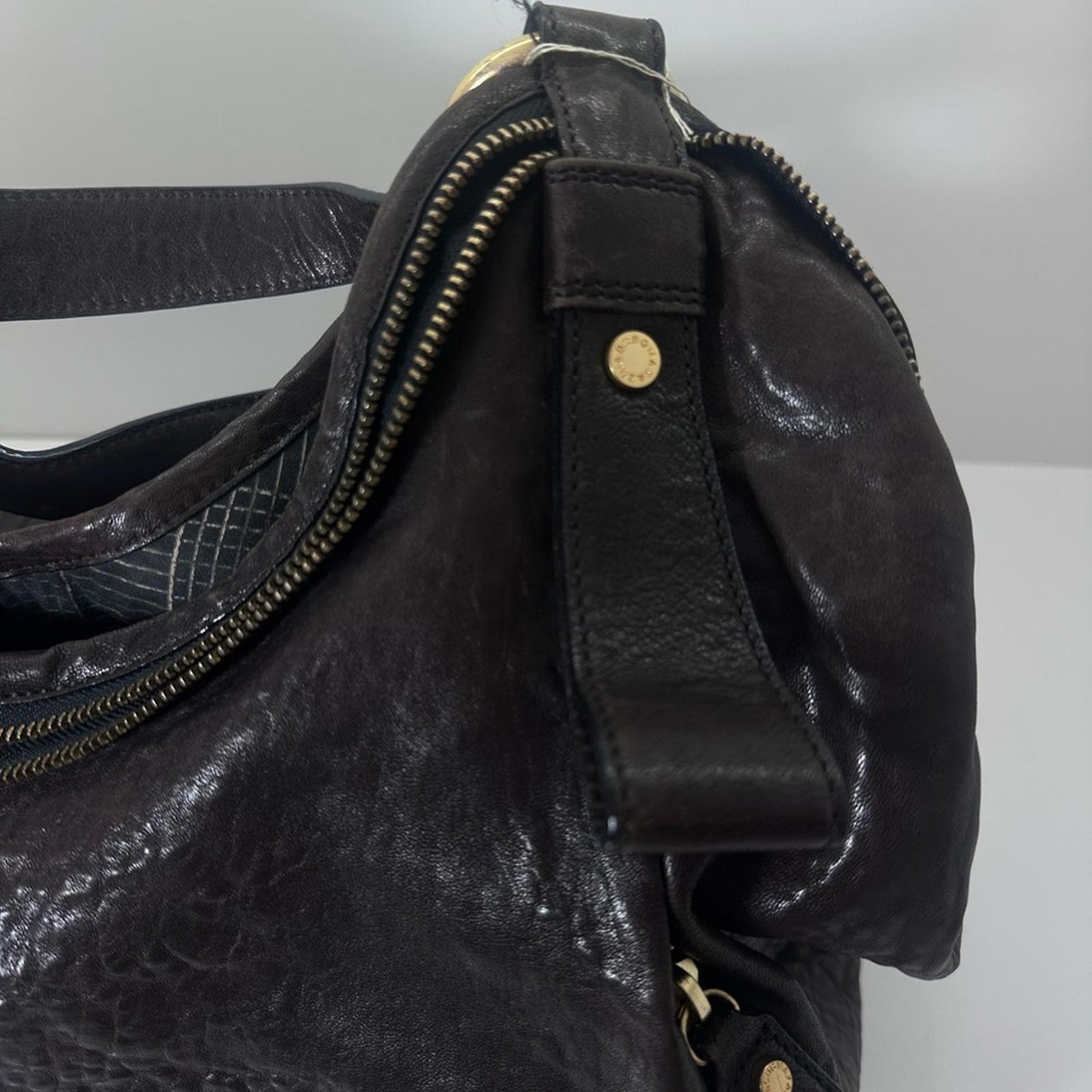 BCBGMaxAzria Dark Brown Hobo Bag