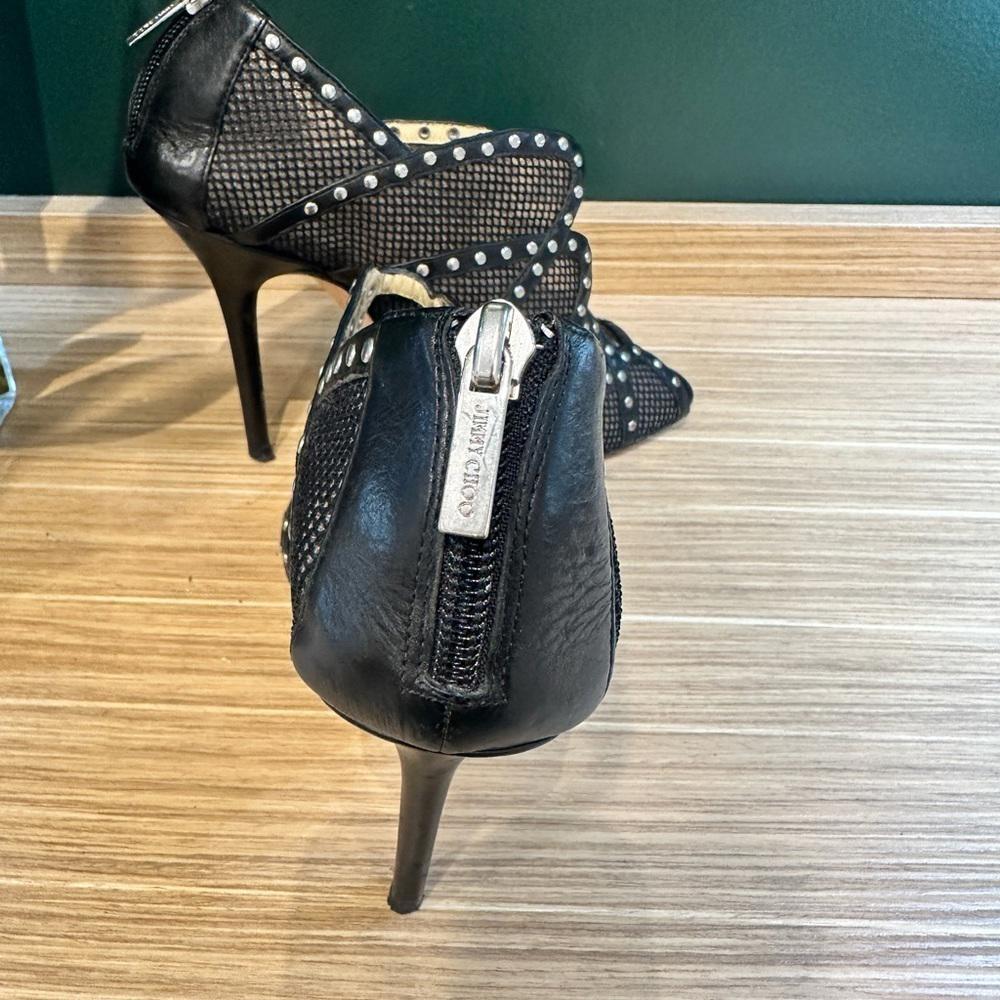 Jimmy Choo‎ Karina studs leather shoes