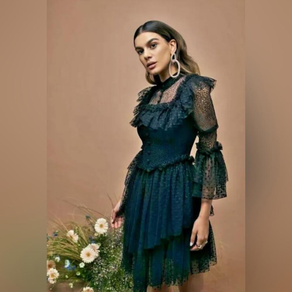 Sandra Mansour x H&M TULLE SKIRT LACE DRESS