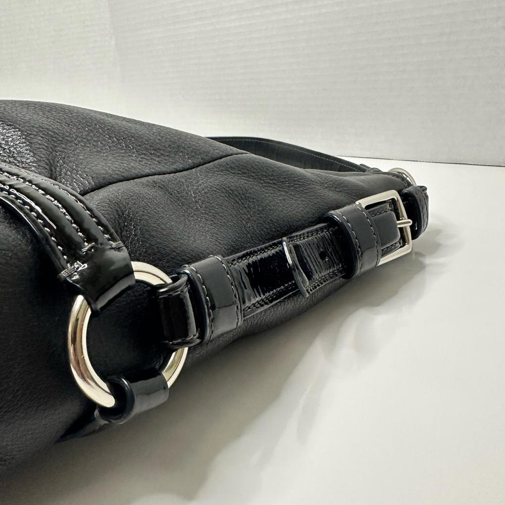 Coach Black Leather Shoulder Bag