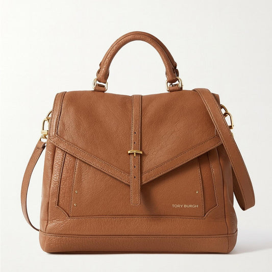 Tory Burch Tan Leather Satchel