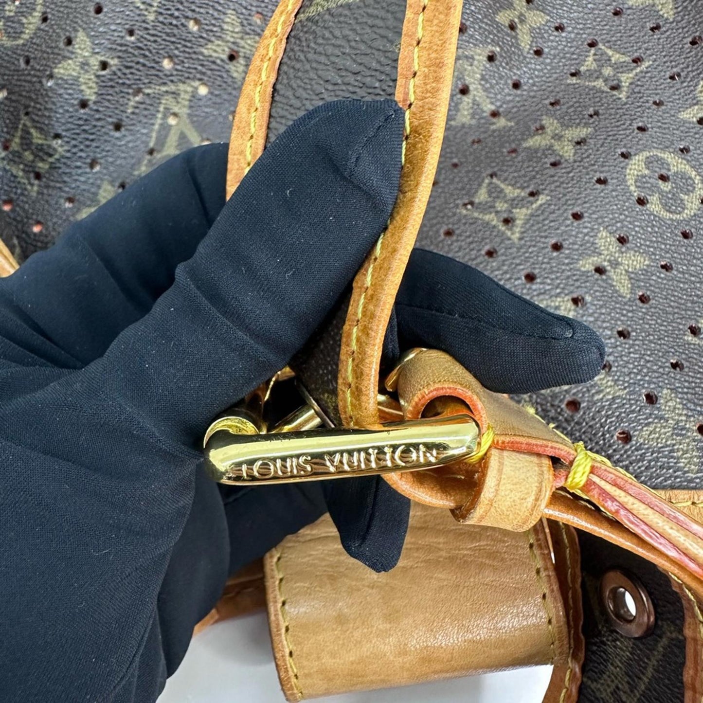LOUIS VUITTON Musette Shoulder
Bag Monogram Perfo Leather