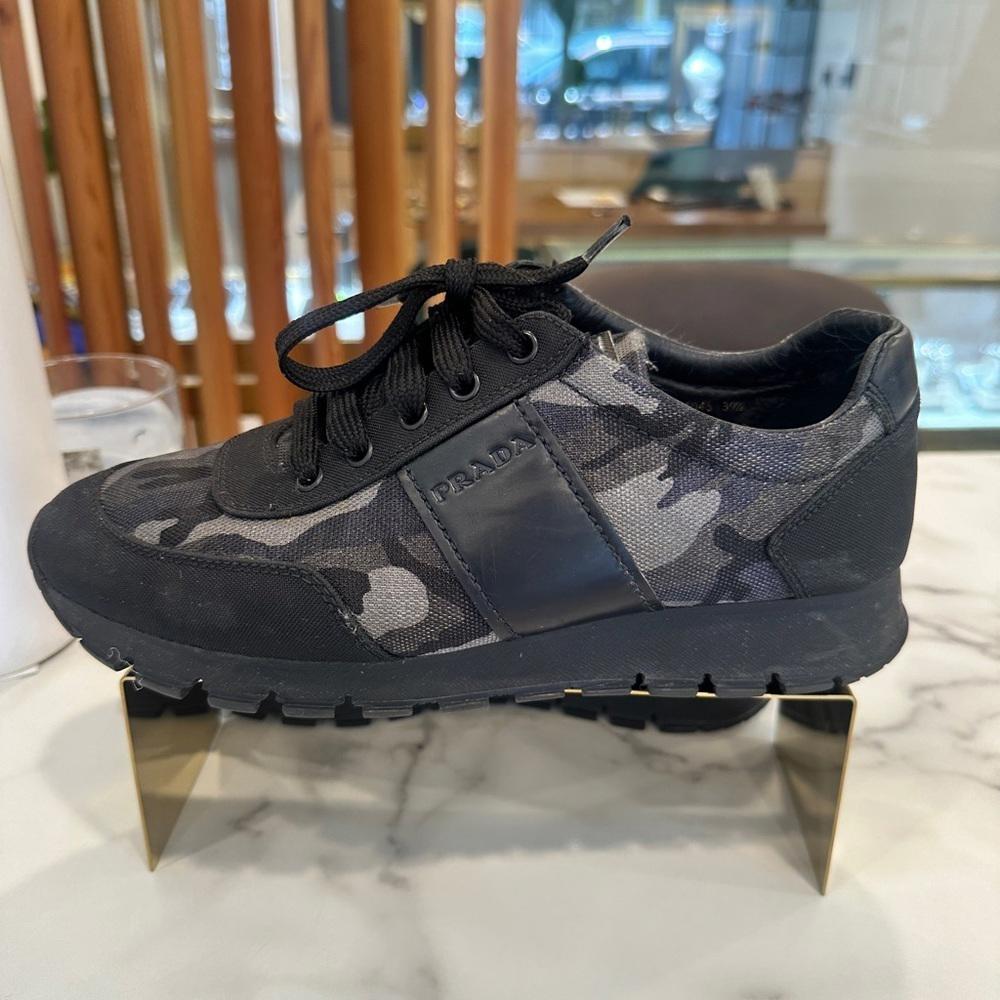 PRADA MATCHRACE CAMOUFLAGE SNEAKERS SHOES