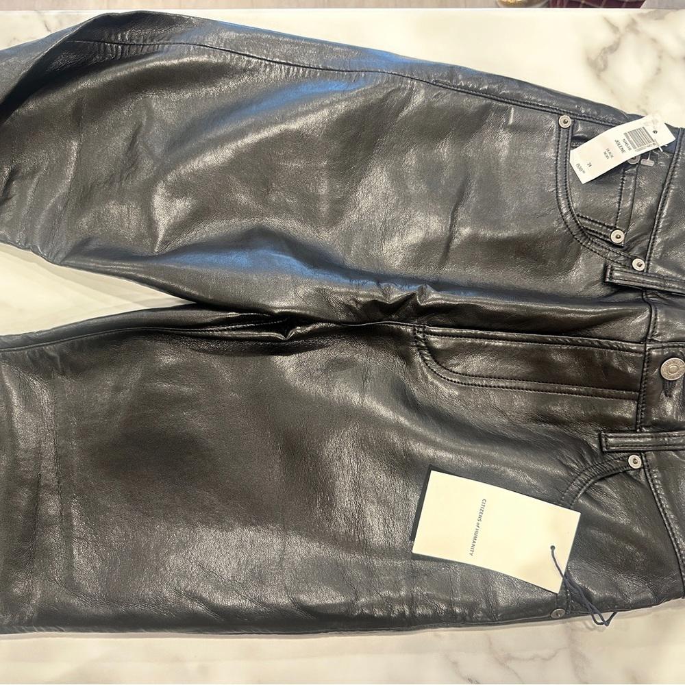 Citizen of Humanity Faux Leather Pants