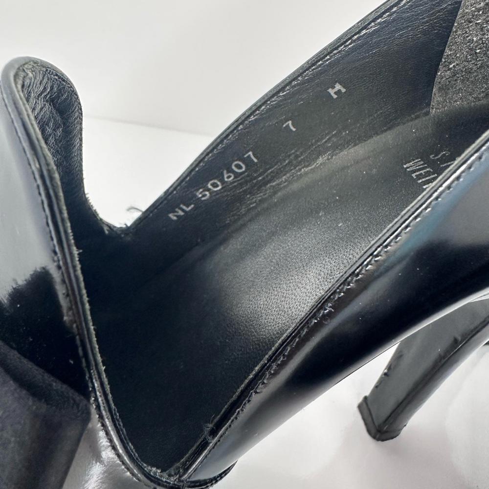 Stuart Weitzman vintage black bow Shoes