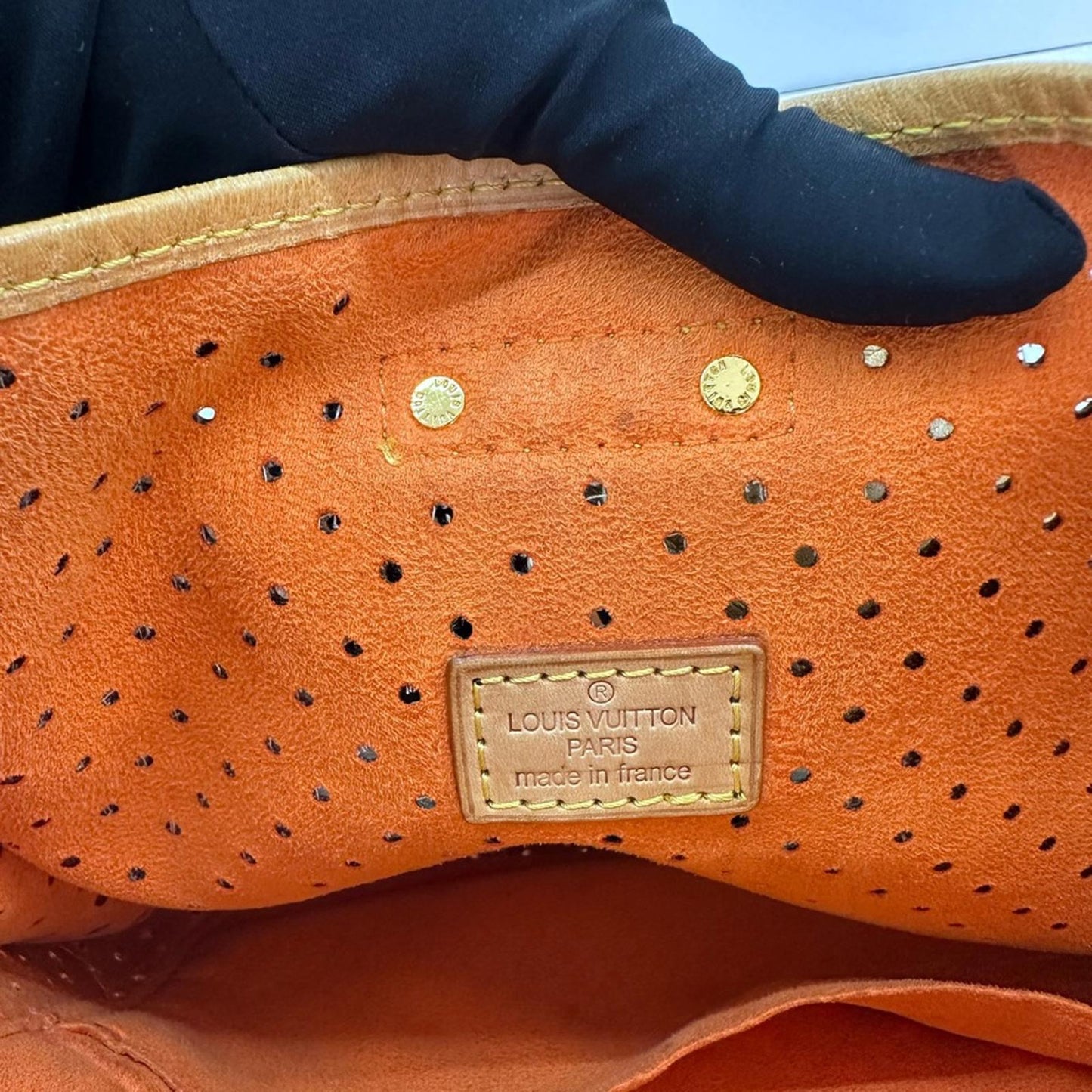 LOUIS VUITTON Musette Shoulder
Bag Monogram Perfo Leather