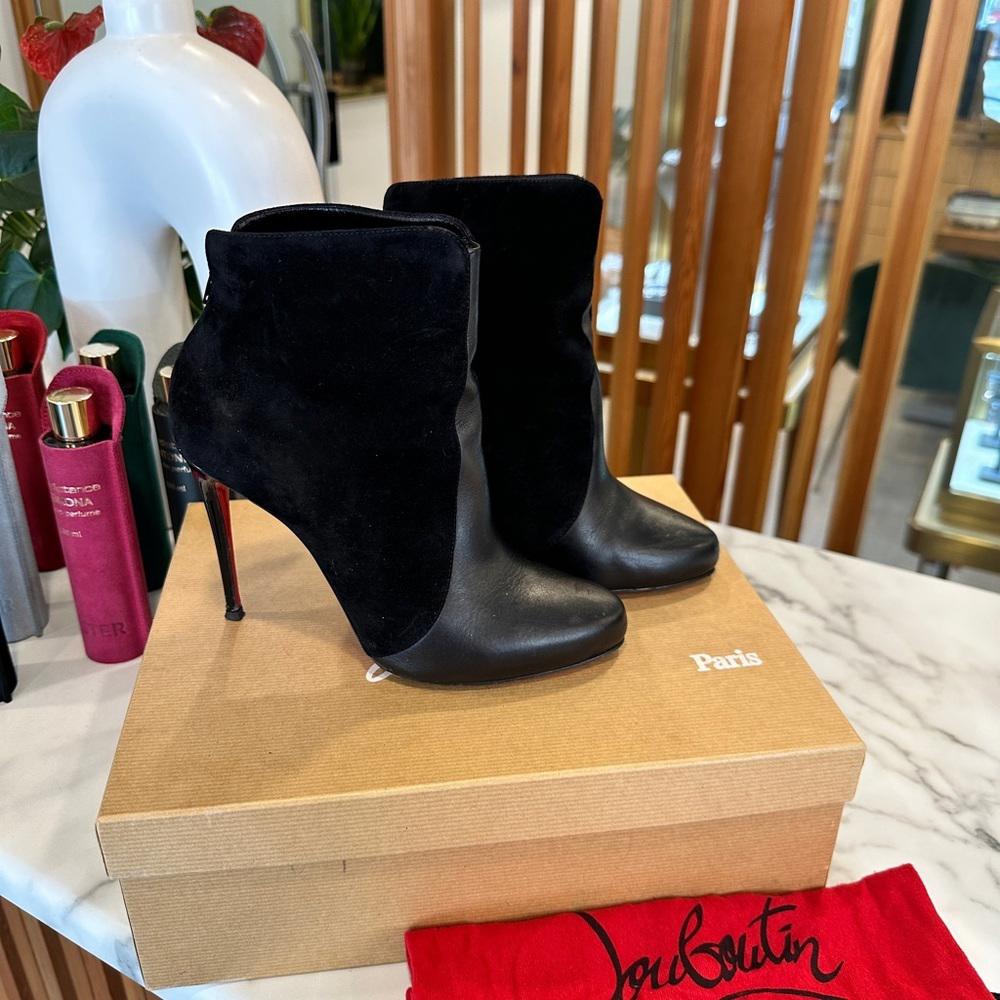 Christian Louboutin booties w/ box and dust bag