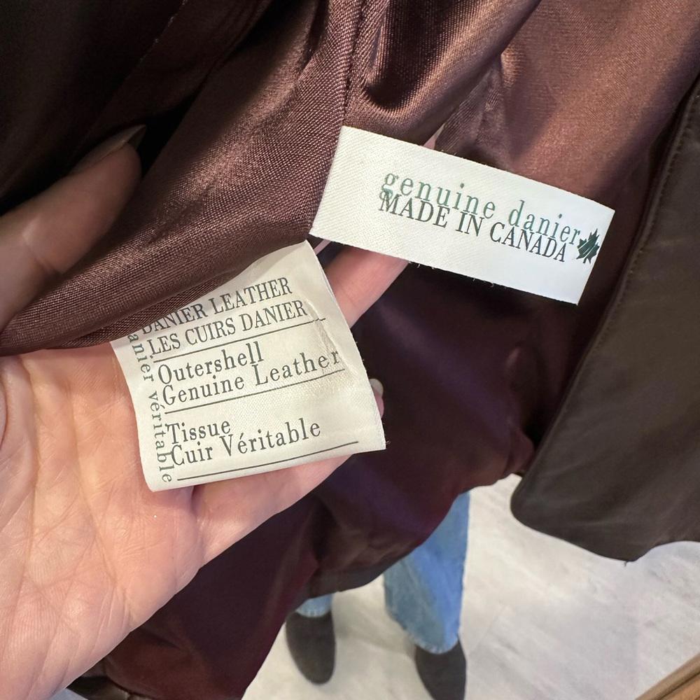 Vintage DANIER Leather Blazer
