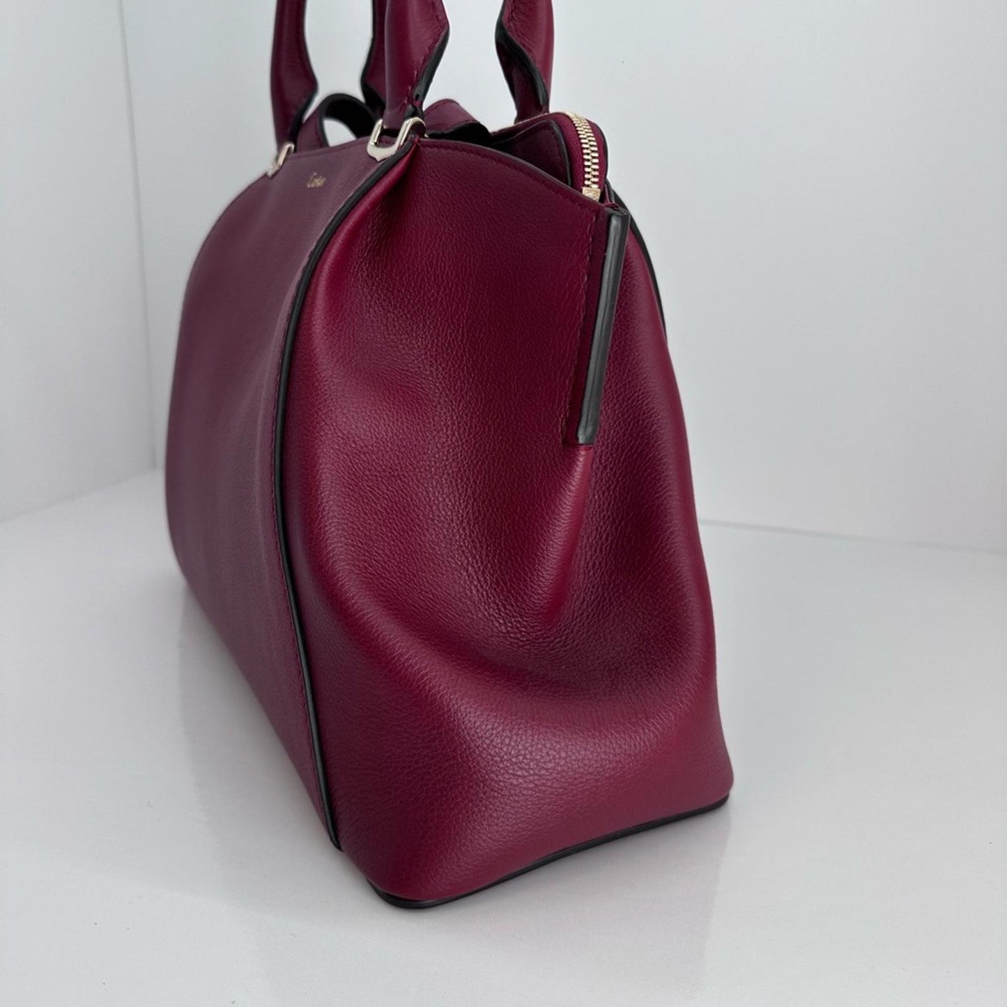 Cartier C de Cartier Burgundy Bag