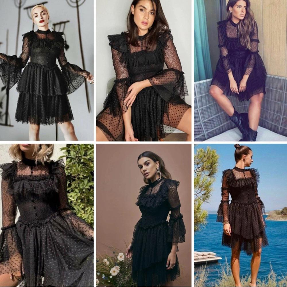 Sandra Mansour x H&M TULLE SKIRT LACE DRESS