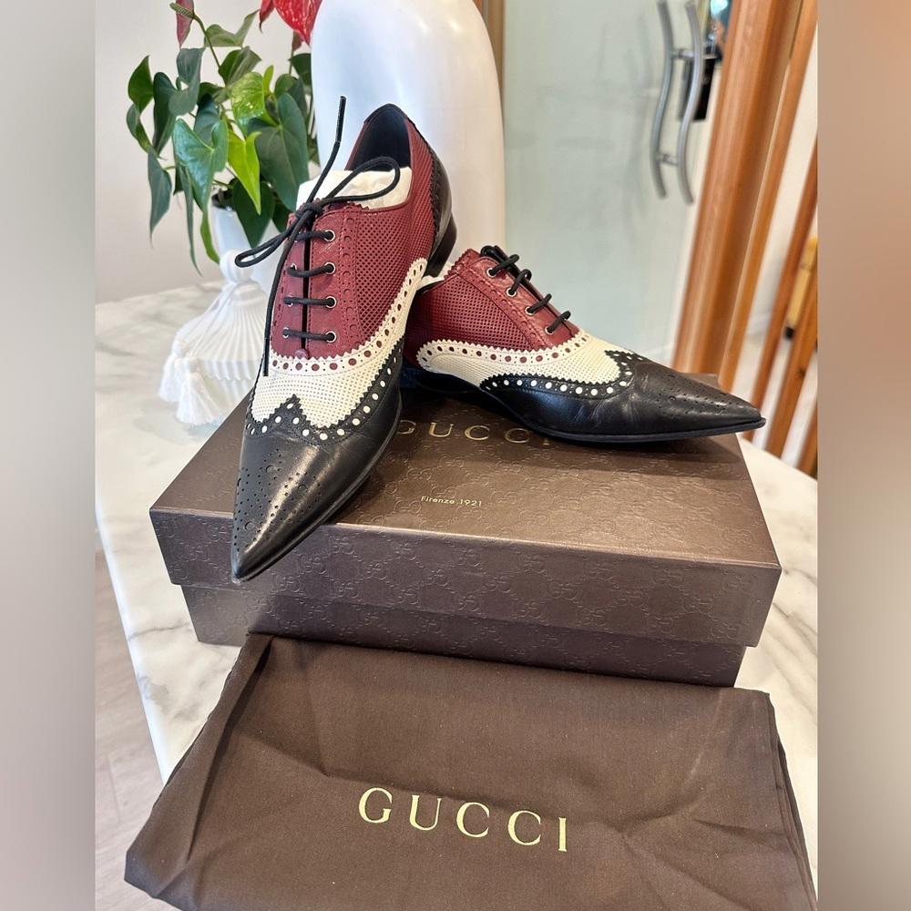 GUCCI Flat Malaga Pointed