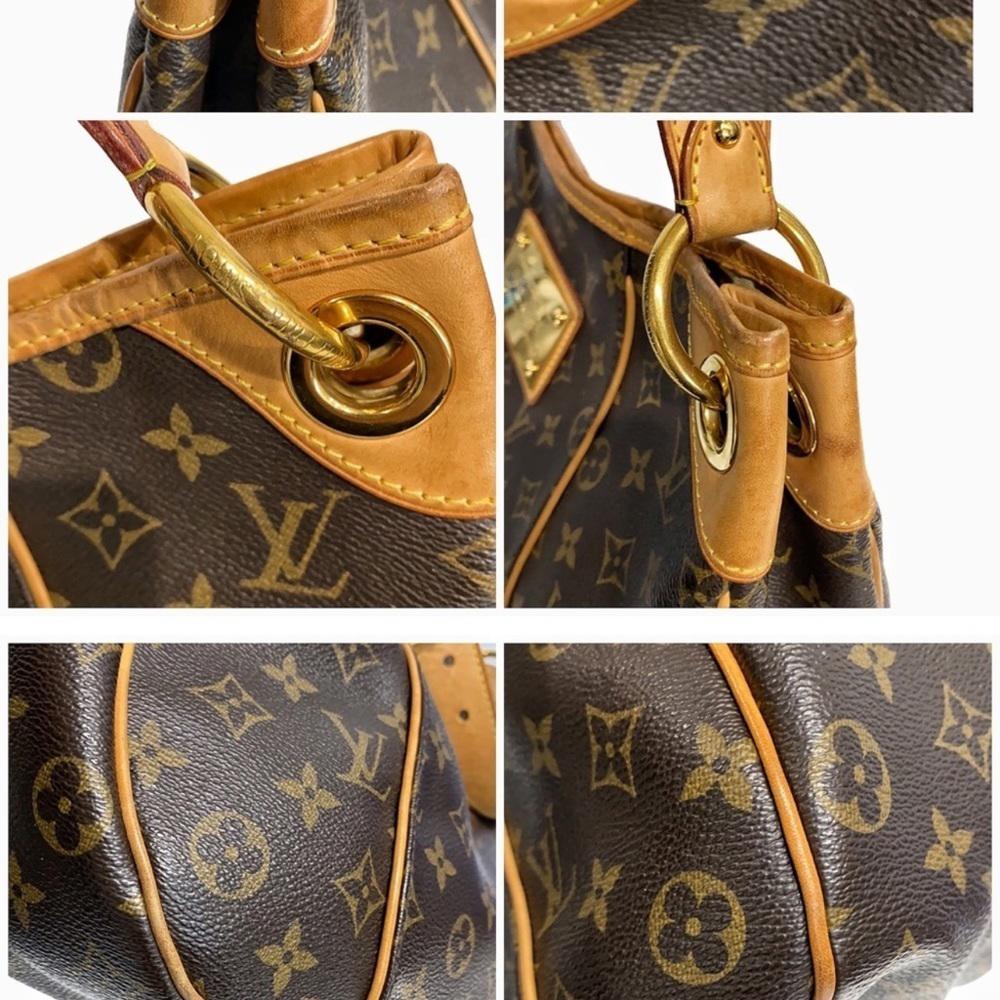 Louis‎ Vuitton Brown  GM Monogram Galliera