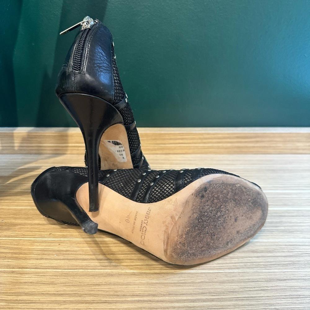 Jimmy Choo‎ Karina studs leather shoes