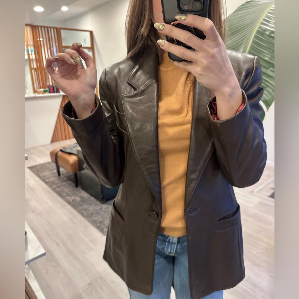 Vintage DANIER Leather Blazer