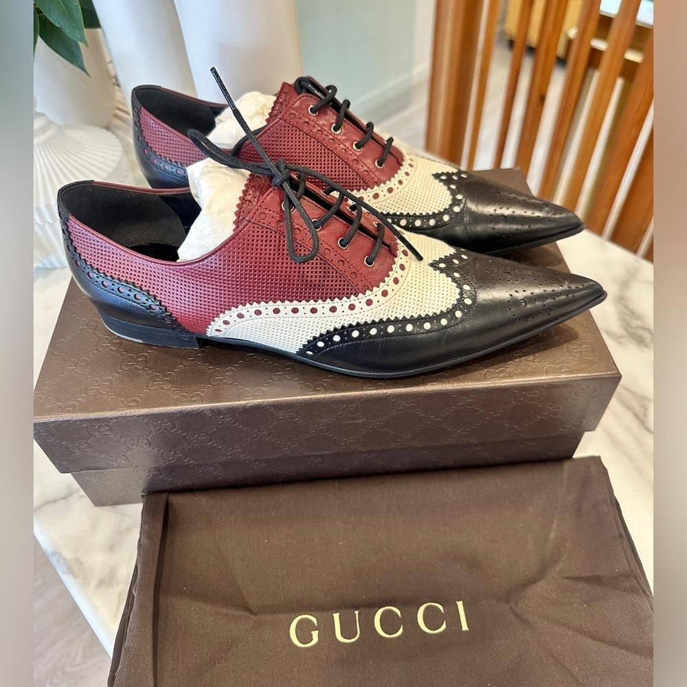GUCCI Flat Malaga Pointed