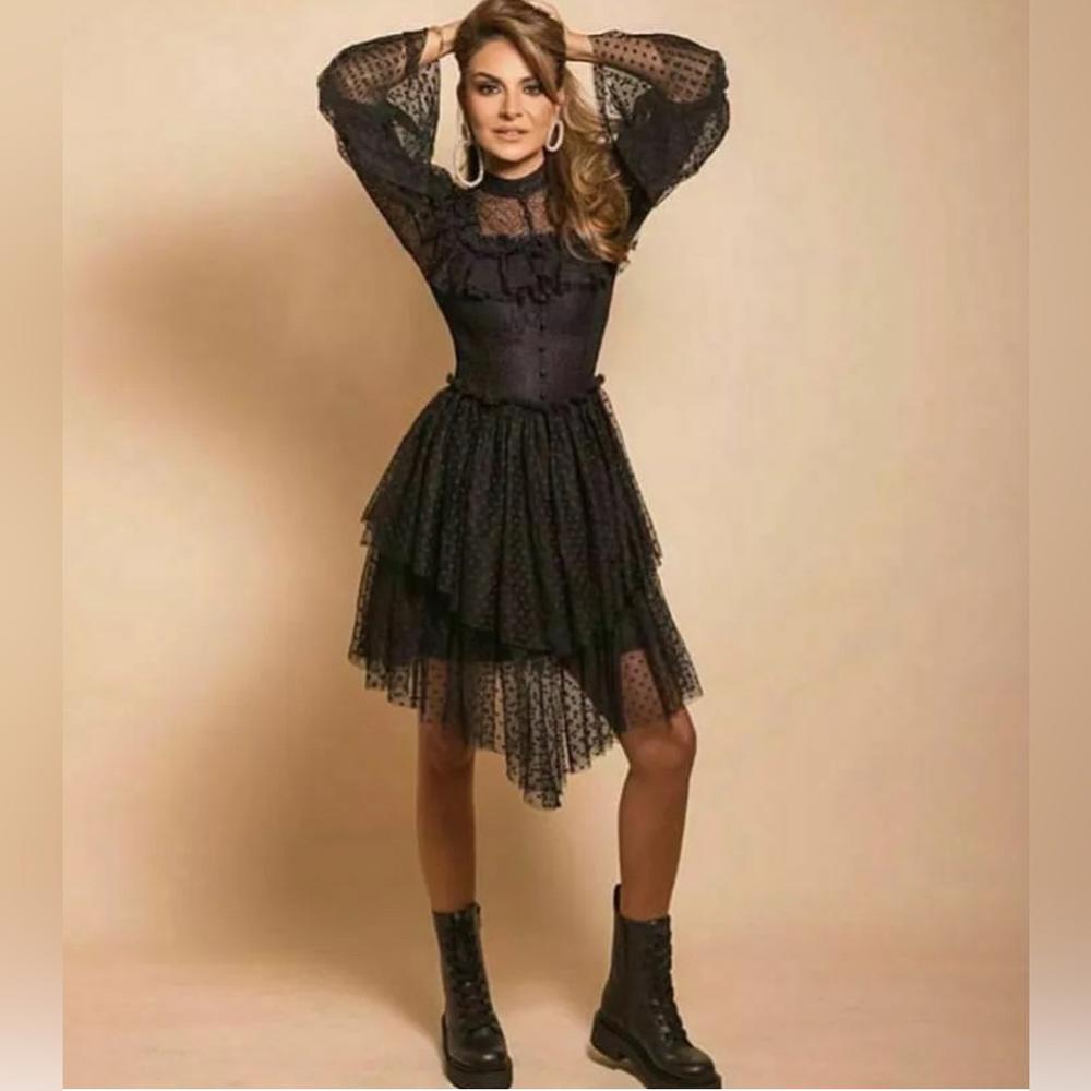 Sandra Mansour x H&M TULLE SKIRT LACE DRESS