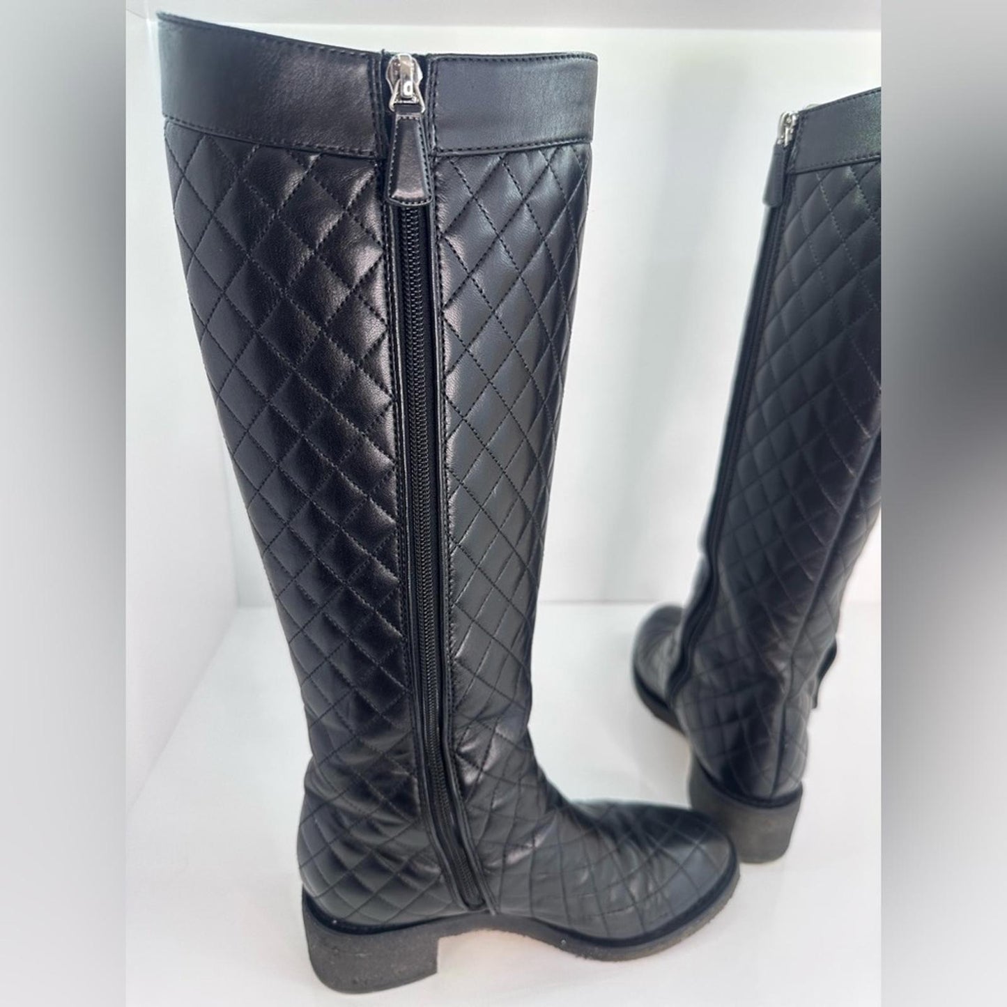 Chanel Knee Size Boots